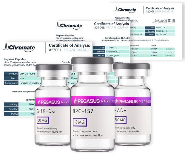 Pegasus Peptides Hero COA